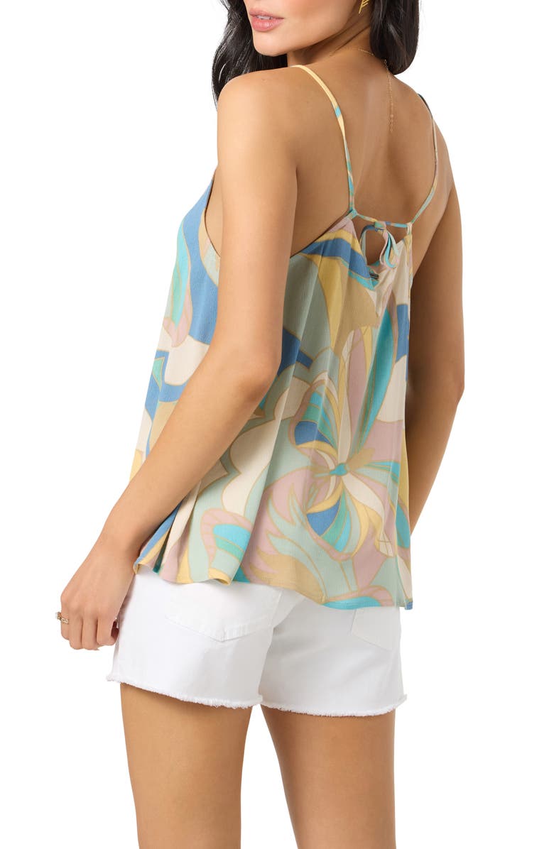 O'Neill Martina Butterfly Print Camisole, Alternate, color, Desert Sage