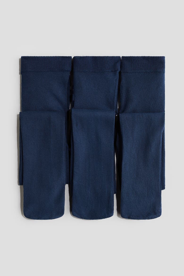 3-pack Tights, Main, color, Dark blue