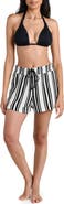 La Blanca Boardwalk Stripe Cover-Up Shorts