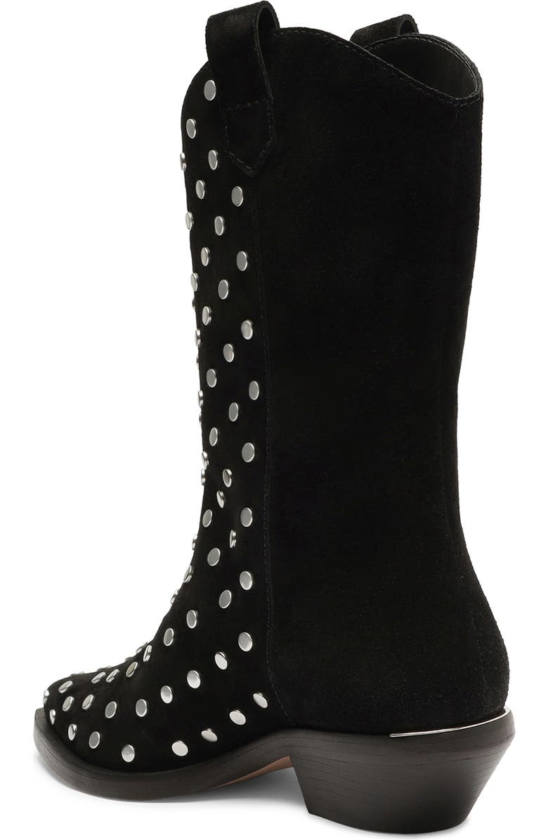 Schutz Zachy Short Western Boot, Alternate, color,