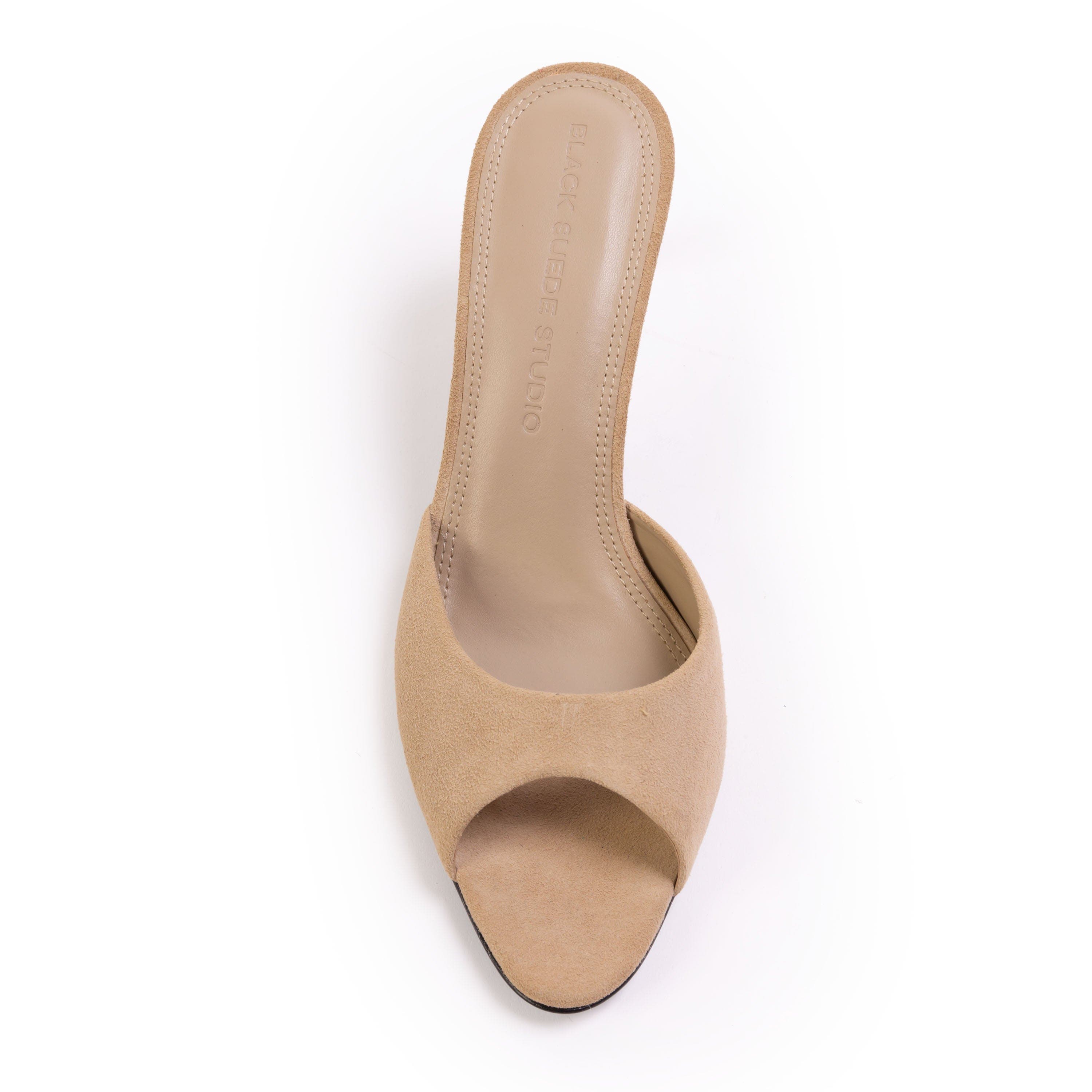 Jazz 70 Suede Mule, Alternate, color, Tan Suede