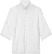 Zadig & Voltaire Tanos Tomboy Button-Up Shirt