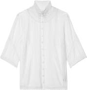 Zadig & Voltaire Tanos Tomboy Button-Up Shirt
