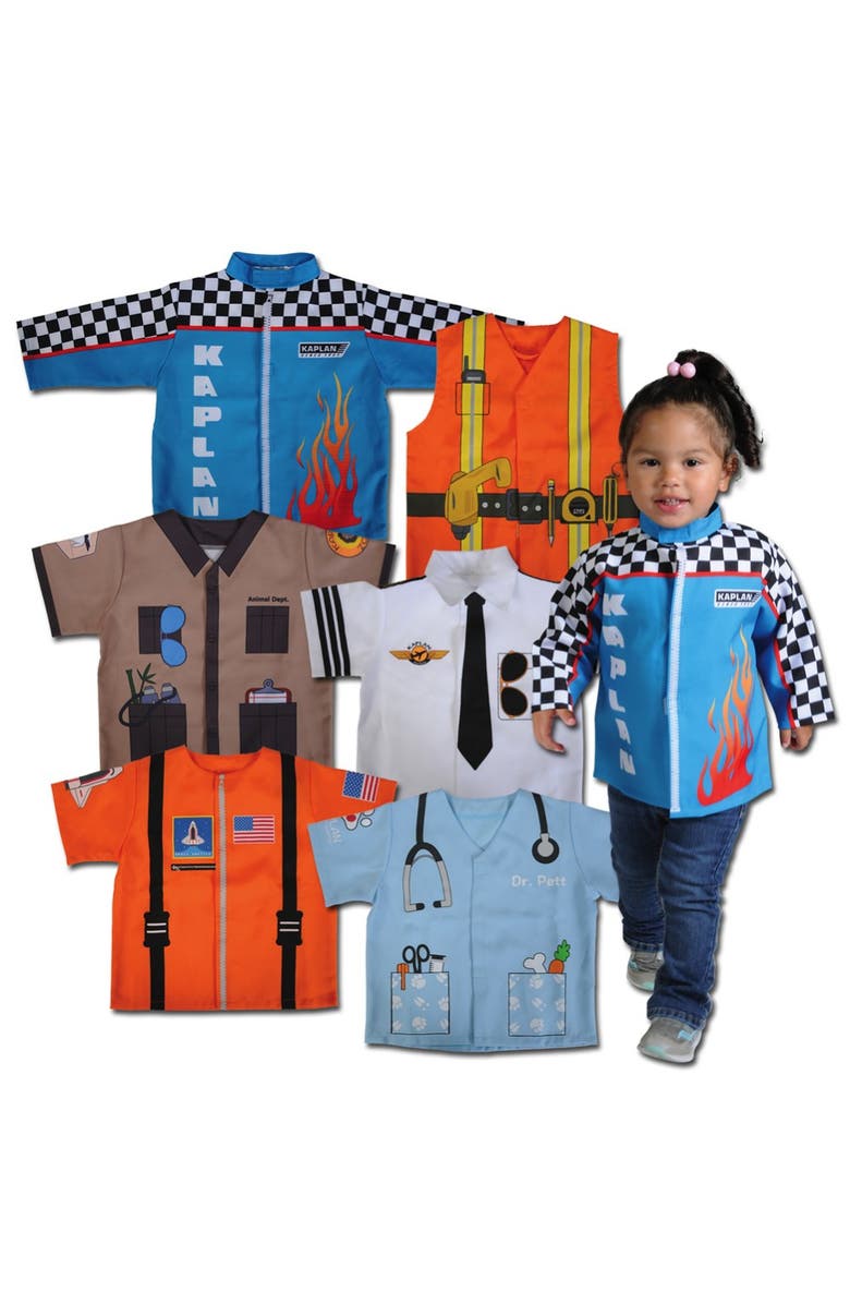 Kaplan Early Learning Company When I Grow Up Career Toddler Clothes - Set of 6, Main, color, Multicolored