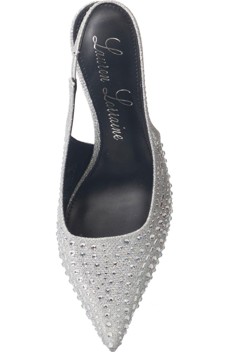 Lauren Lorraine Sylvia Pumps, Alternate, color, Silver