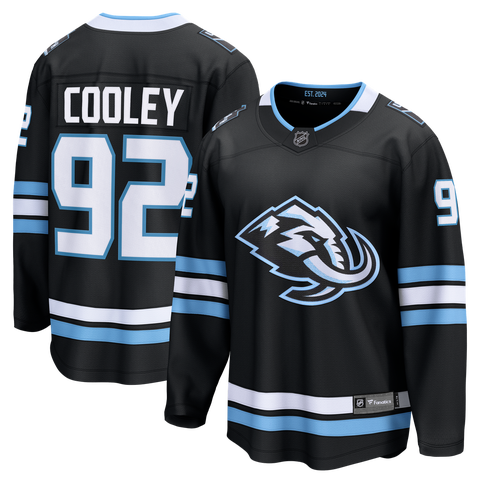Men's Fanatics Logan Cooley Black Utah Mammoth Home Breakaway Jersey