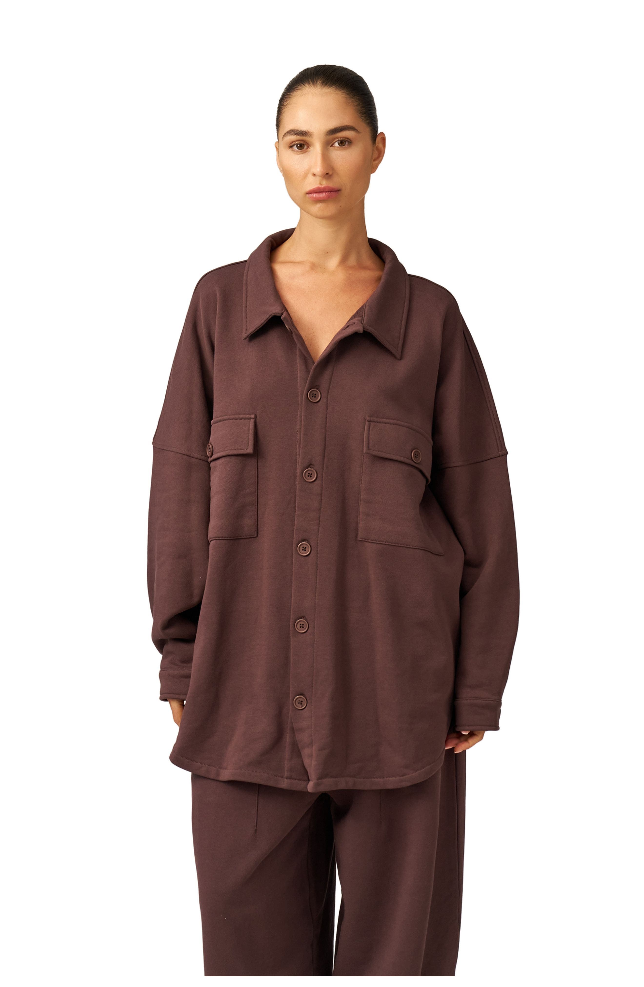 Cozy Coast Airport Button Up Shacket - image 3