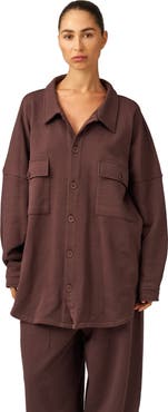 Gottex Beach Life Cozy Coast Airport Button Up Shacket