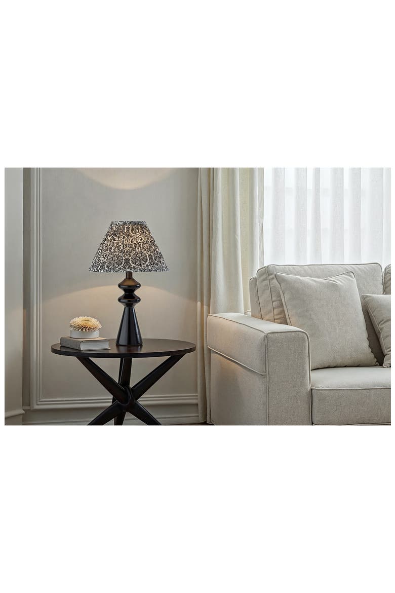 Dahlia Table Lamp, Alternate, color, BLACK