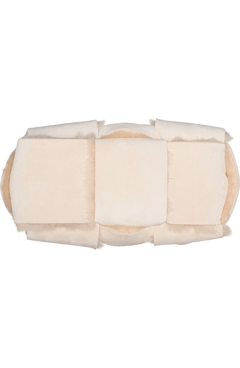 Bottega Veneta Arco Intrecciato Genuine Shearling Tote, Alternate, color,