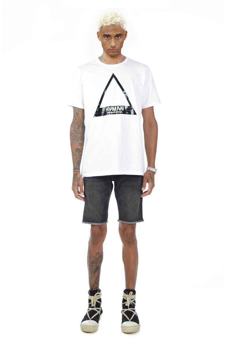 Mero Rocker Slim Stretch Shorts, Alternate, color, BLACK