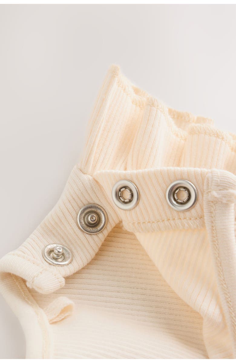 NEXT Floral Overalls & Bodysuit Set, Alternate, color, Yellow