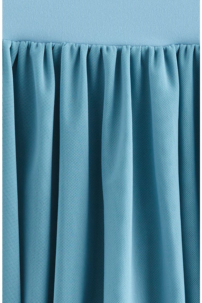 Kids' Baseline Layered Mesh Skort, Alternate, color, BLUE ADRIATIC