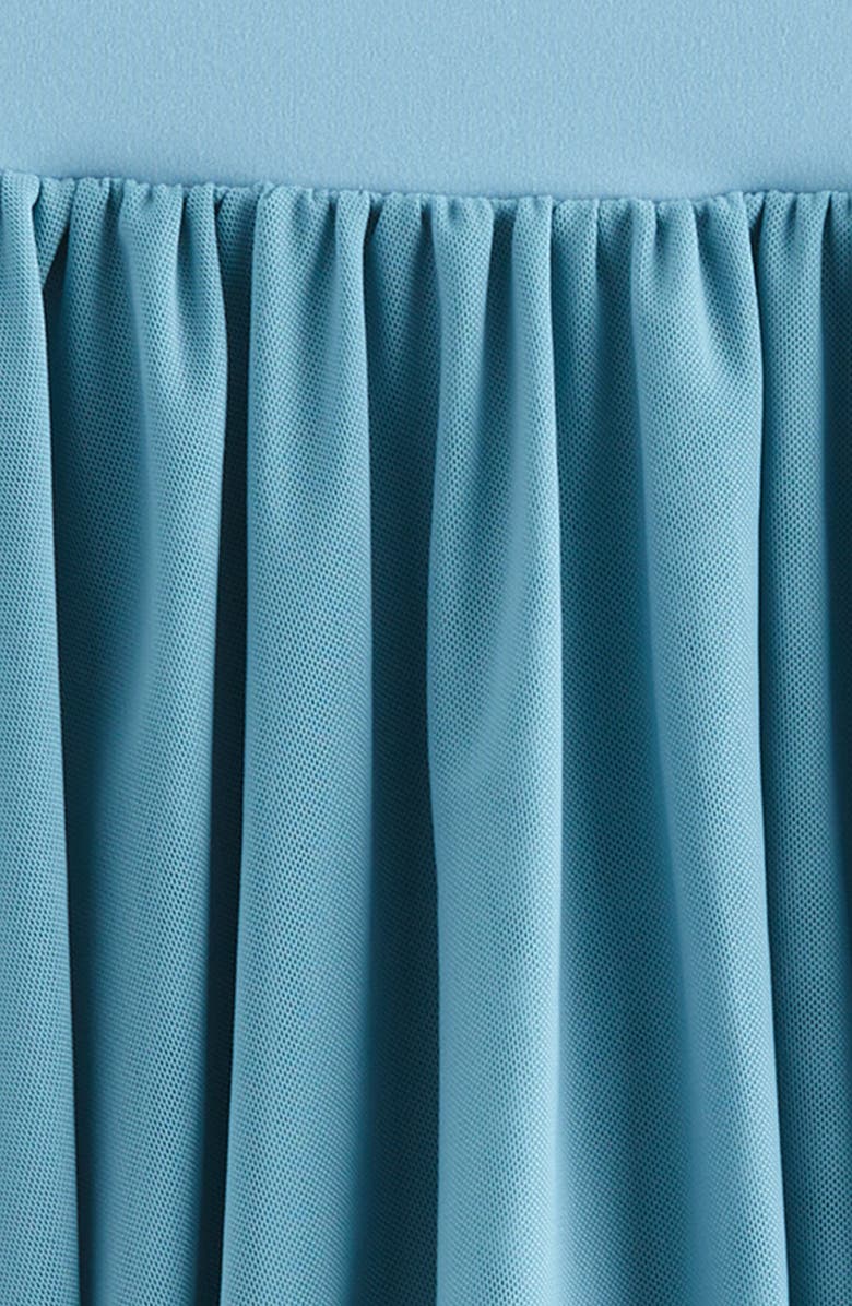 Recess Pickleball x Zella Kids' Baseline Layered Mesh Skort, Alternate, color, Blue Adriatic