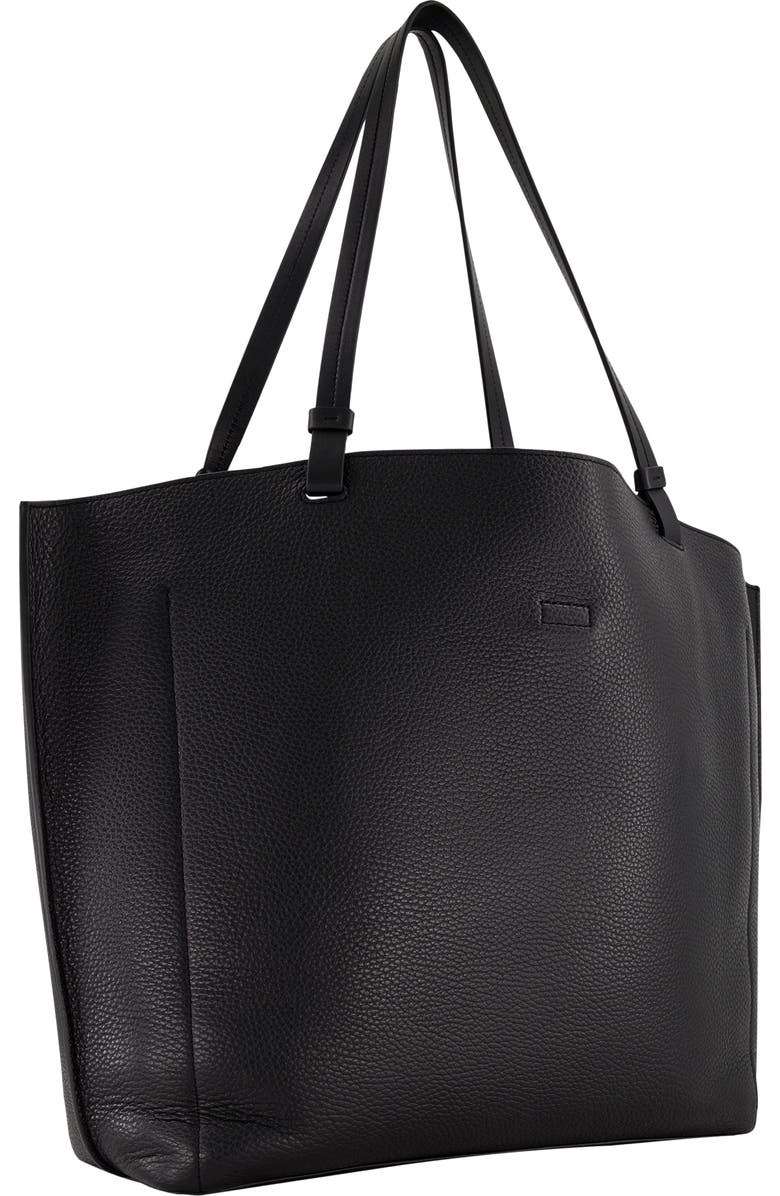 Vince Ava Pebble Leather Bucket Bag, Alternate, color, Cacao