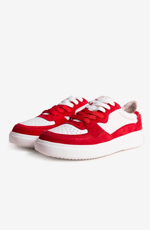 Freshy Court 2.0 Sneaker In Red