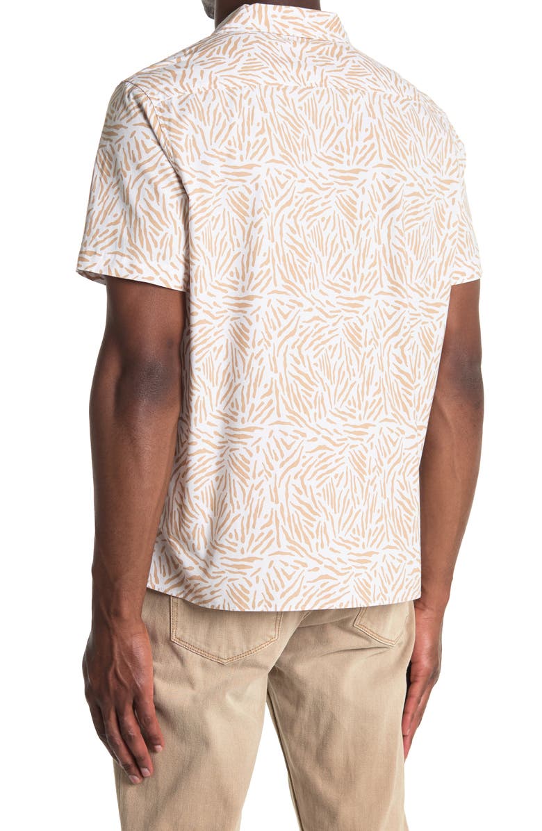 Abound Printed Short Sleeve Regular Fit Camp Shirt, Alternate, color,