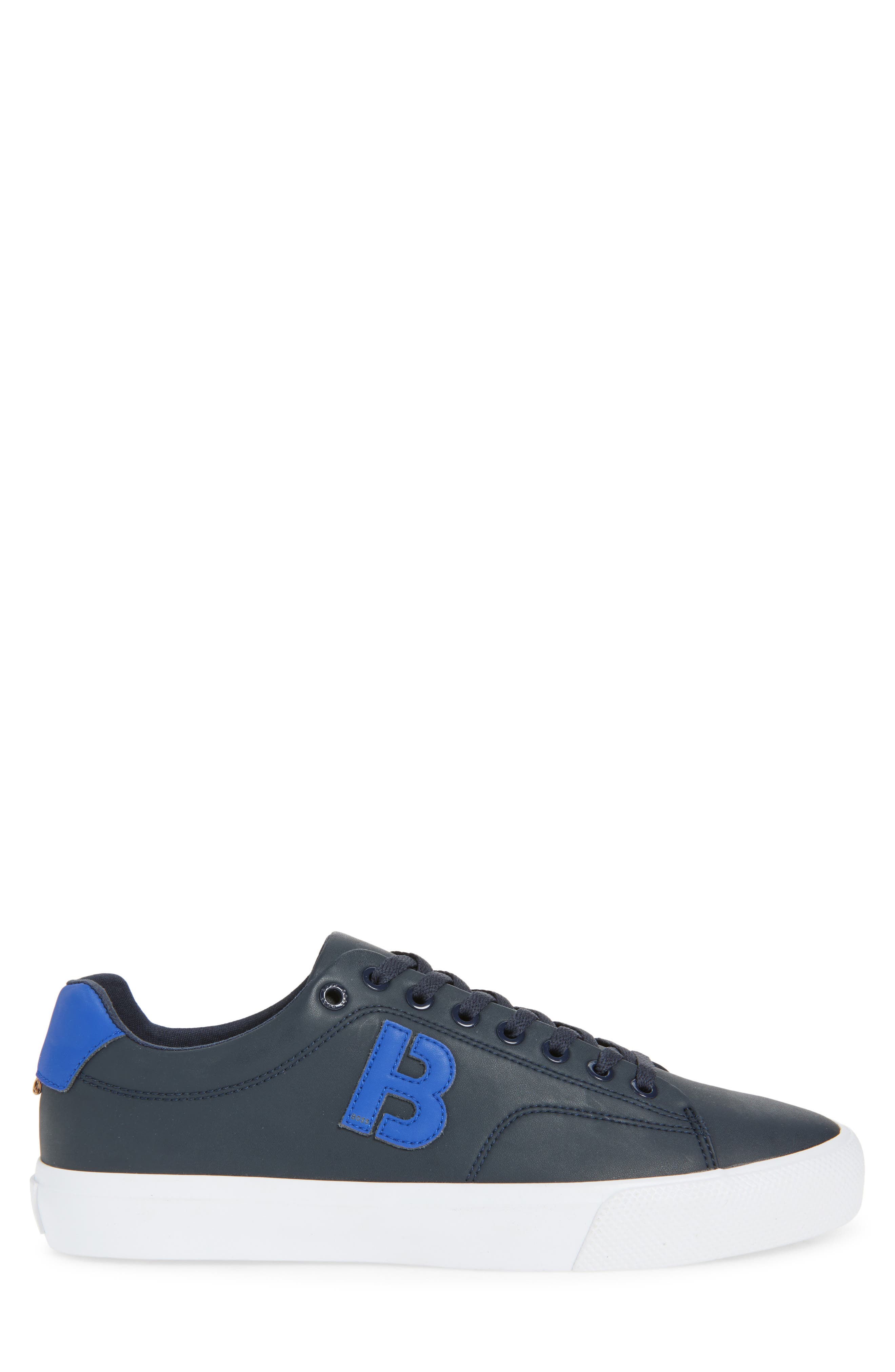 BOSS Aiden Tenn Low Top Sneaker, Alternate, color, Dark Blue