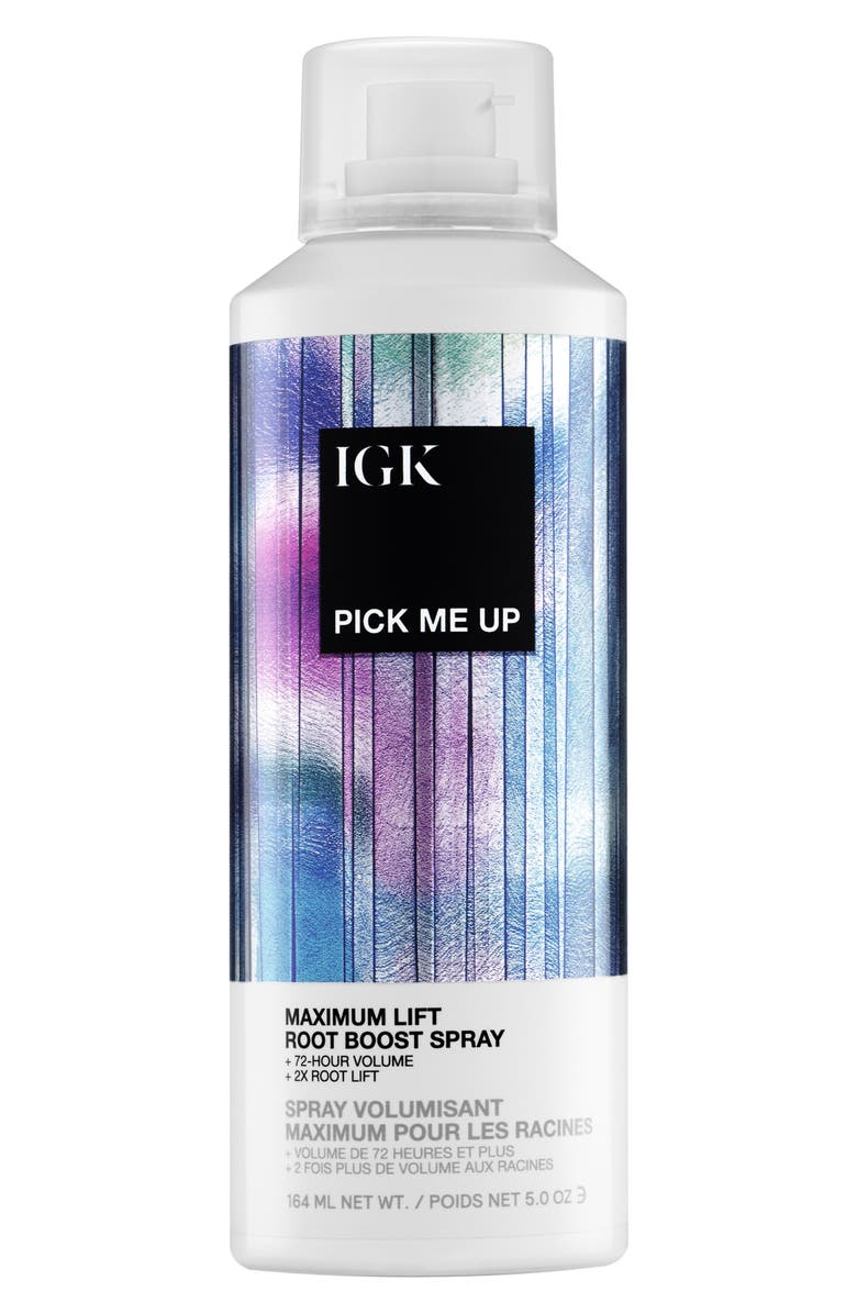 IGK Pick Me Up Maximum Lift Root Boost Spray, Main, color,