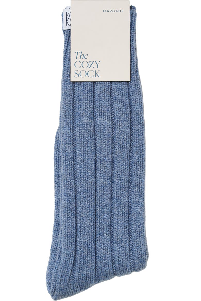 The Cozy Sock, Alternate, color, Light Blue