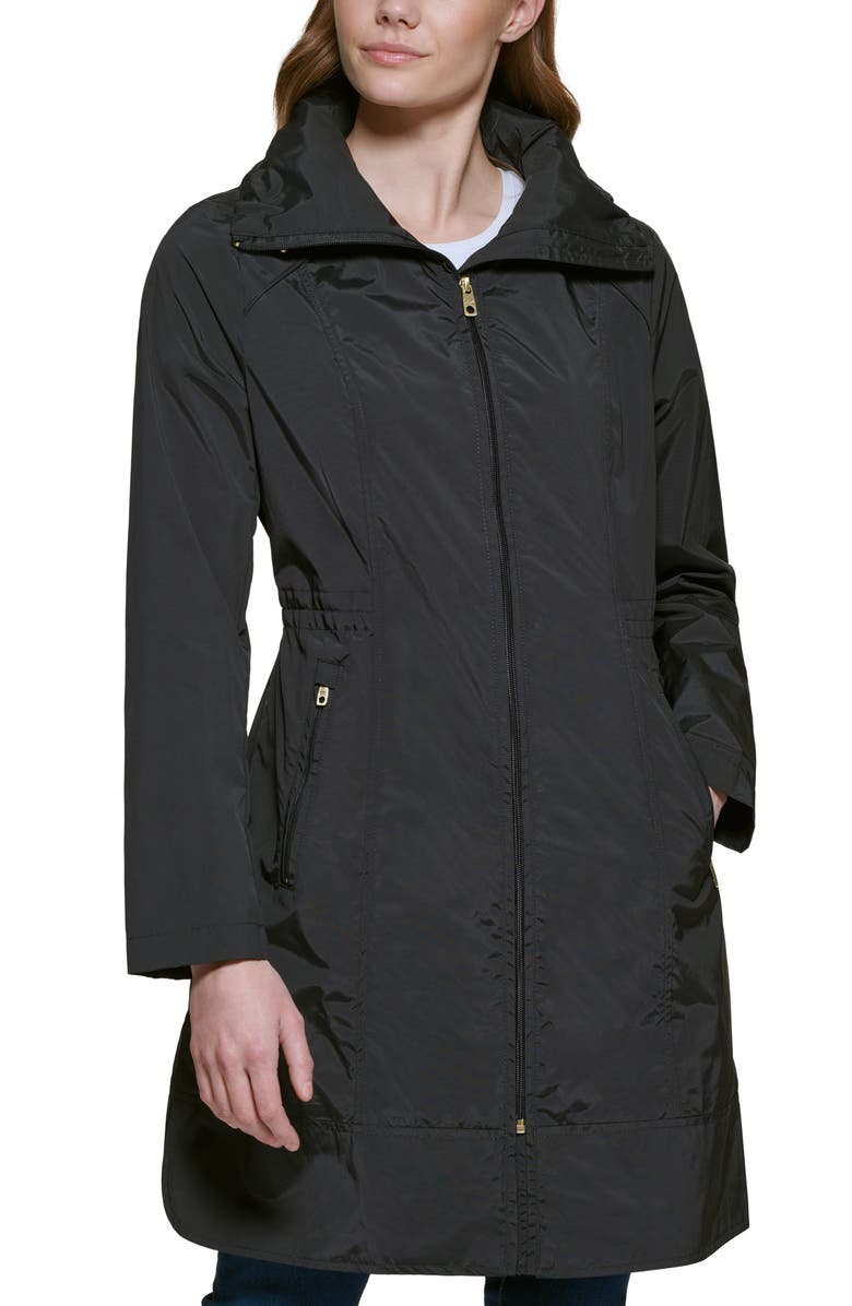 Packable Hooded Rain Jacket