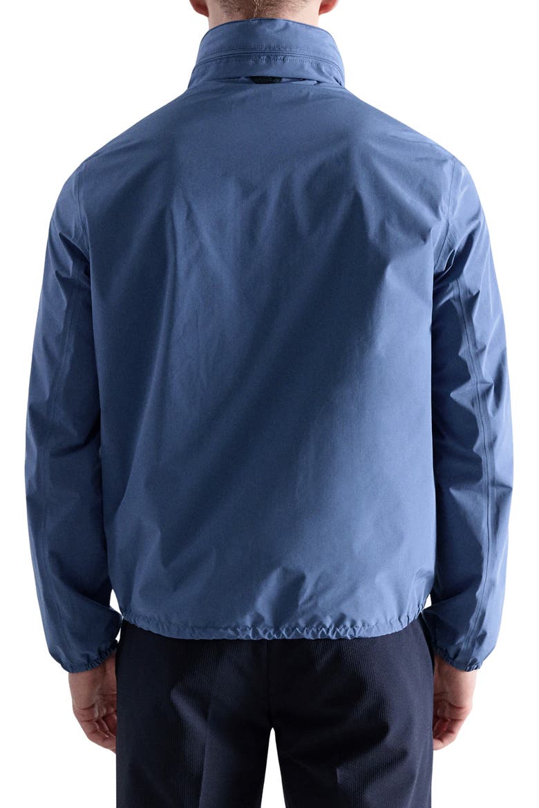 Waterproof Zip Front Jacket, Alternate, color, VIBRANT BLUE