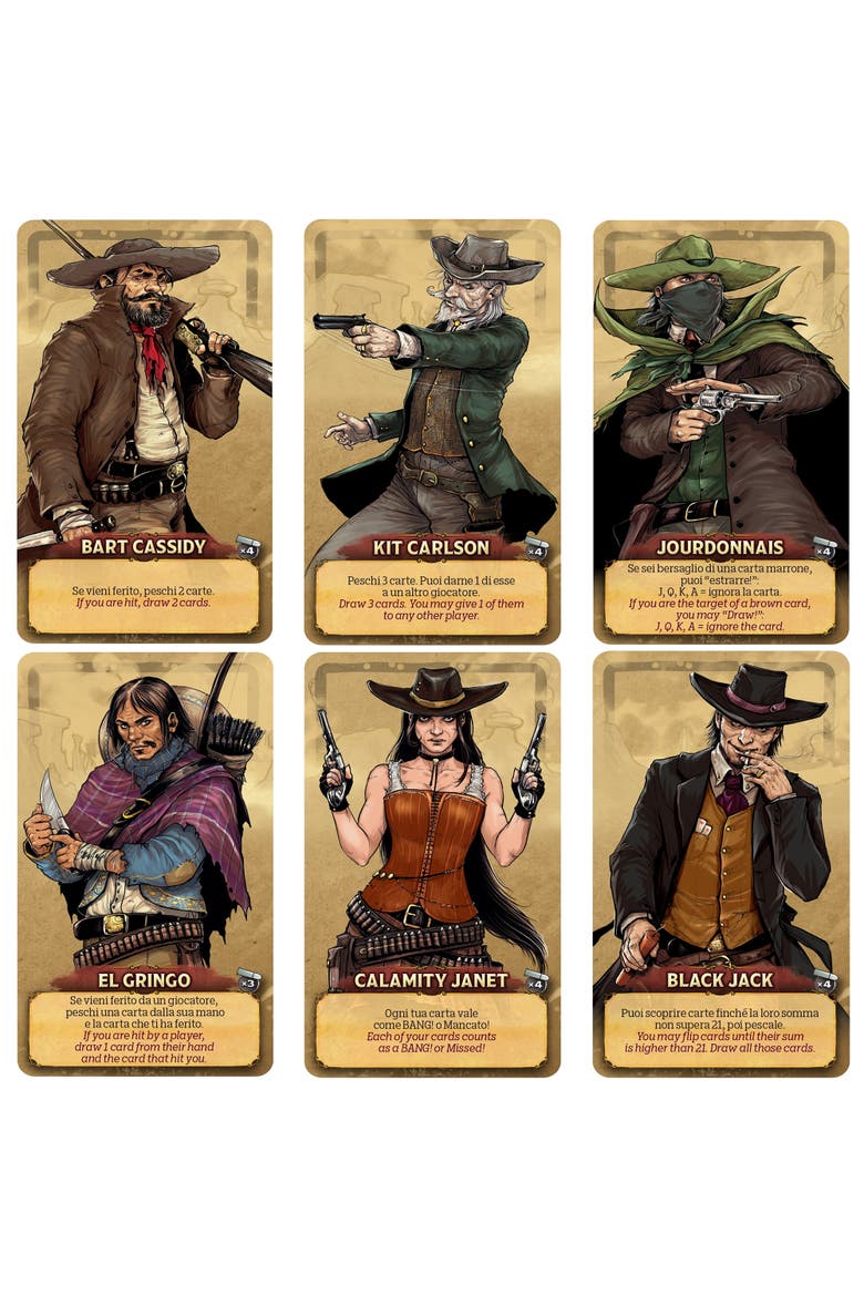 Bang! Legends Expansion Card Game, Alternate, color, Multicolored
