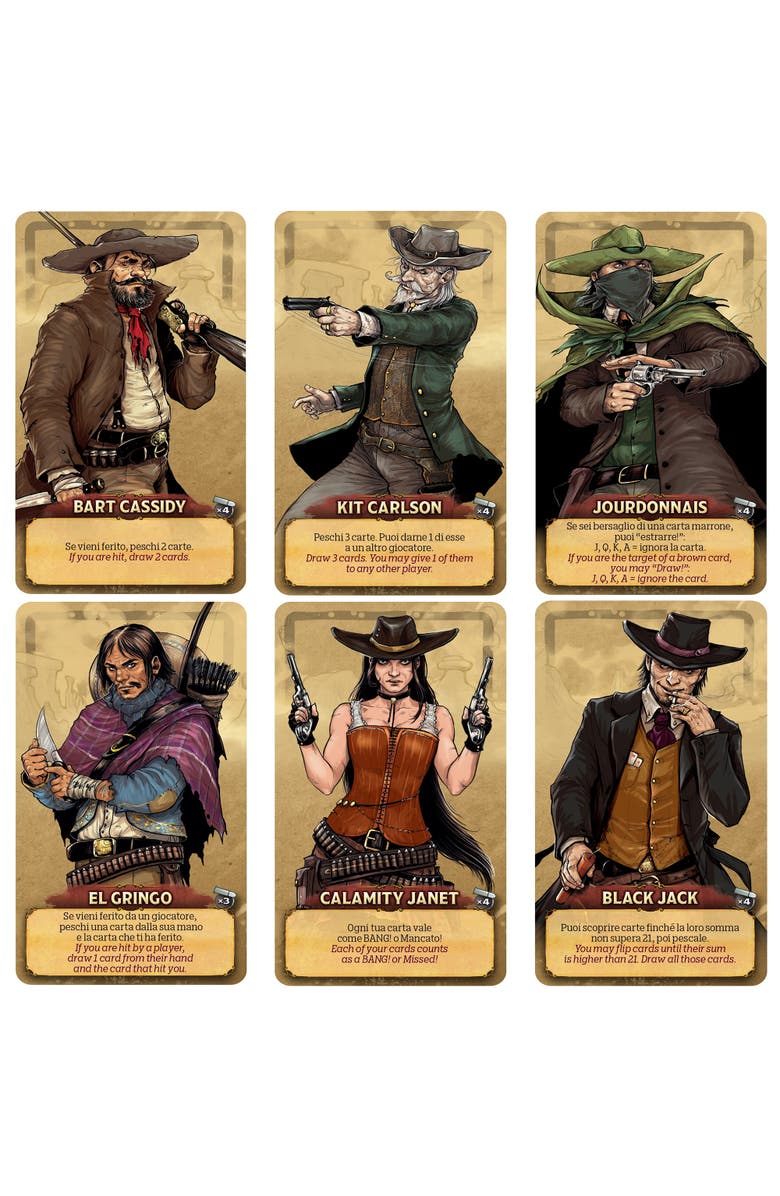 DV Games Bang! Legends Expansion Card Game, Alternate, color, Multicolored