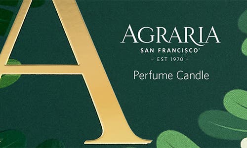 Agraria San Francisco Holiday Perfume Candle In Red