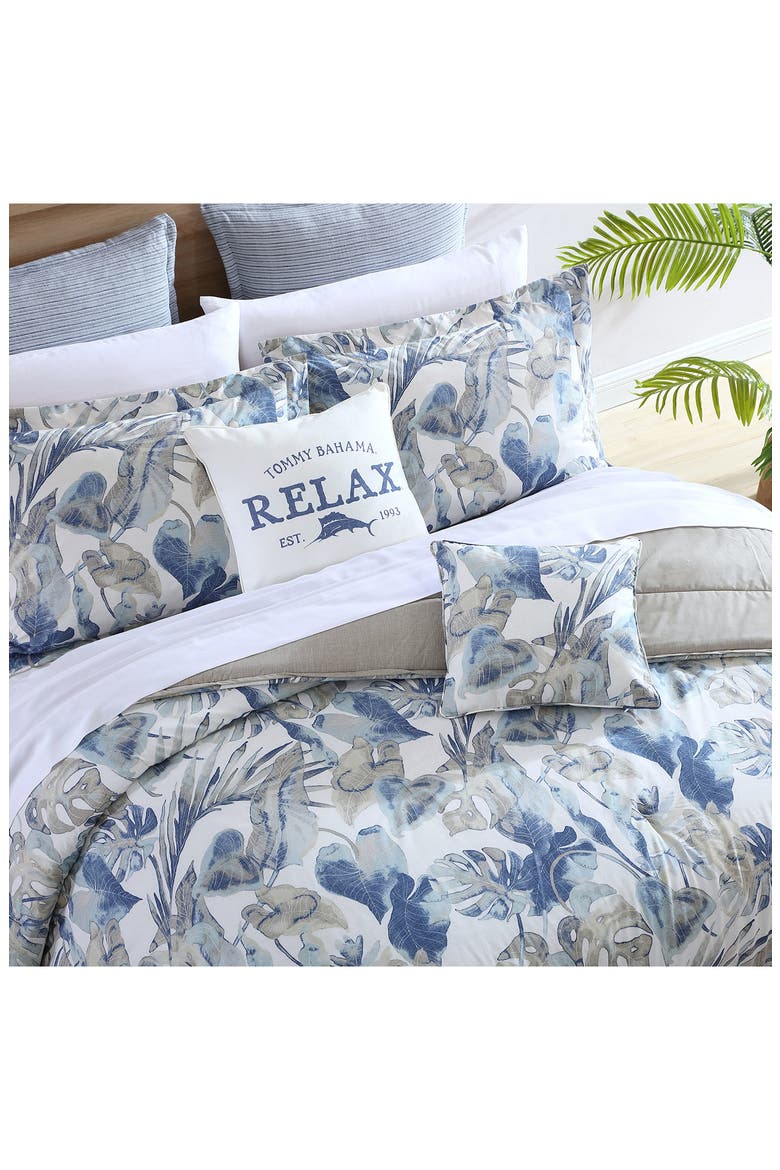 Raw Coast Cotton Comforter & Sham Set, Alternate, color, CHAMBRAY BLUE