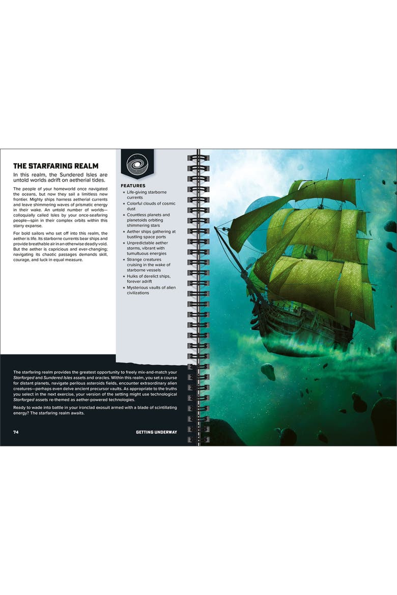 Ironsworn Starforged Sundered Isles Guidebooks Bundle, Alternate, color, Multicolored