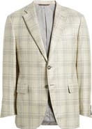 Canali Siena Regular Fit Silk & Cashmere Sport Coat
