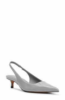 Steve Madden Kittie Slingback Pointed Toe Kitten Heel Pump