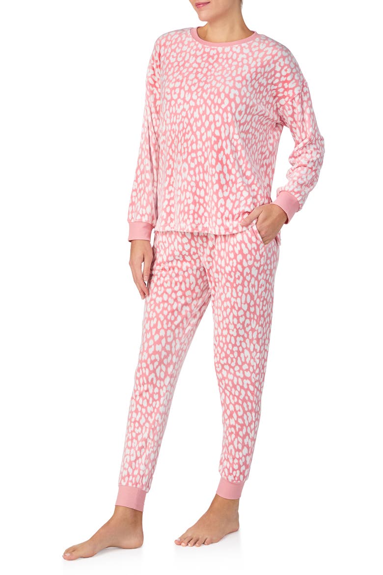 print pajamas, Alternate, color, PINK