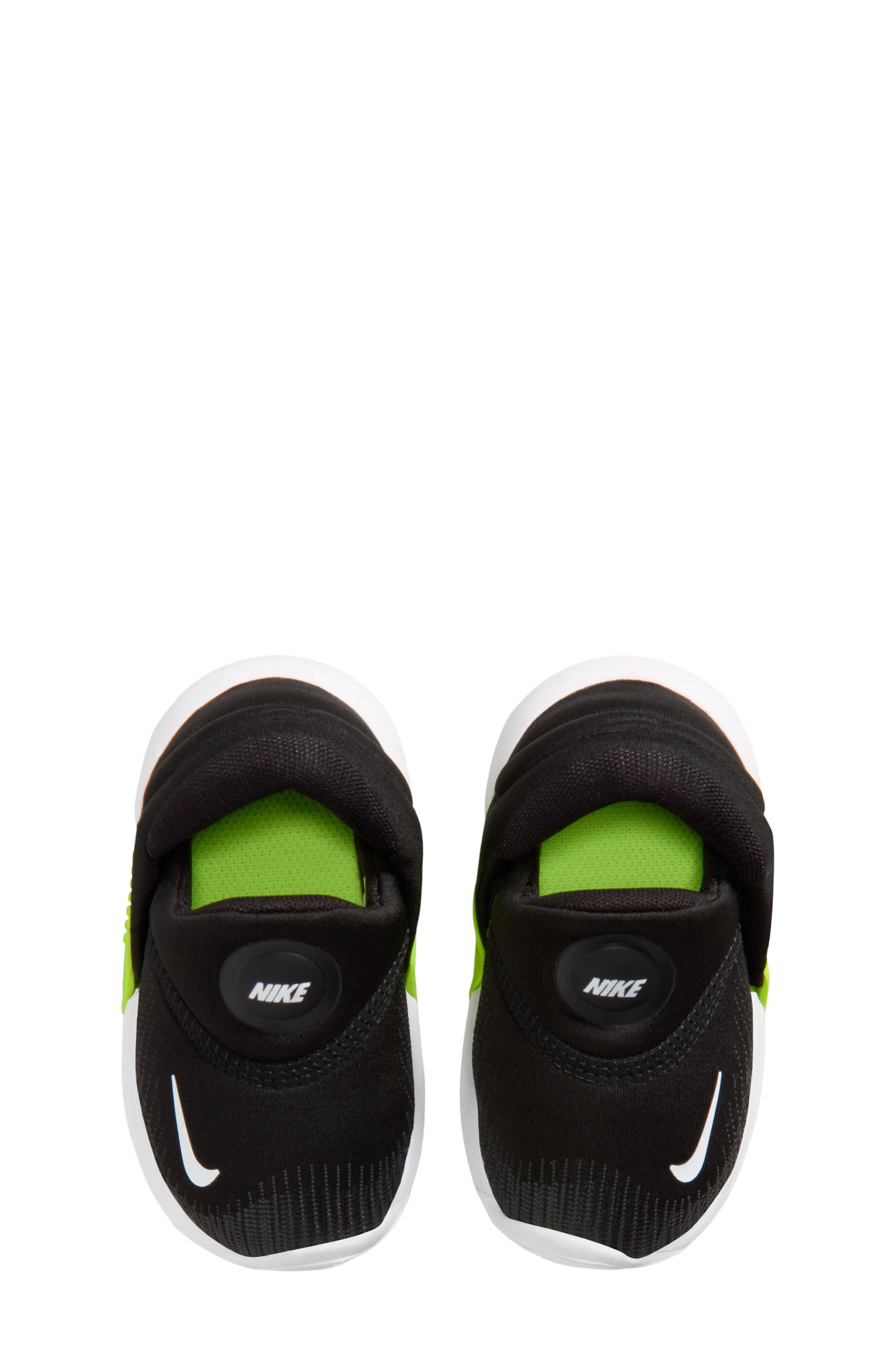 Kids' Swoosh Go Sneaker, Alternate, color, 001 BLACK/WHITE