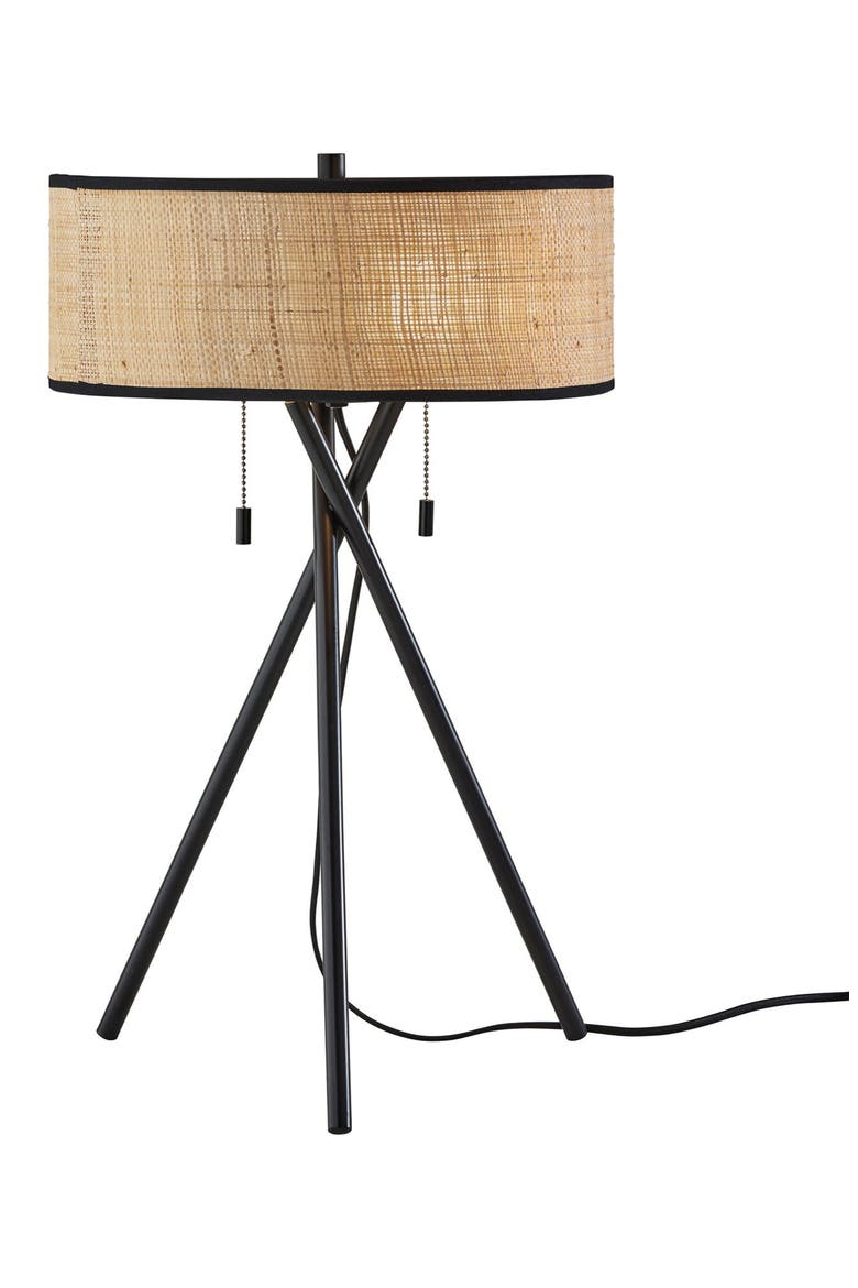Bushwick Table Lamp, Main, color, BLACK