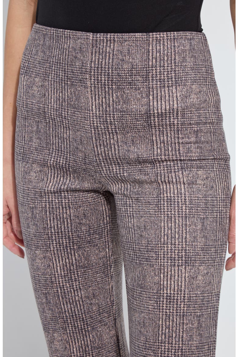 Lyssé Elysse Plaid Pants, Alternate, color, SUB PLU PL