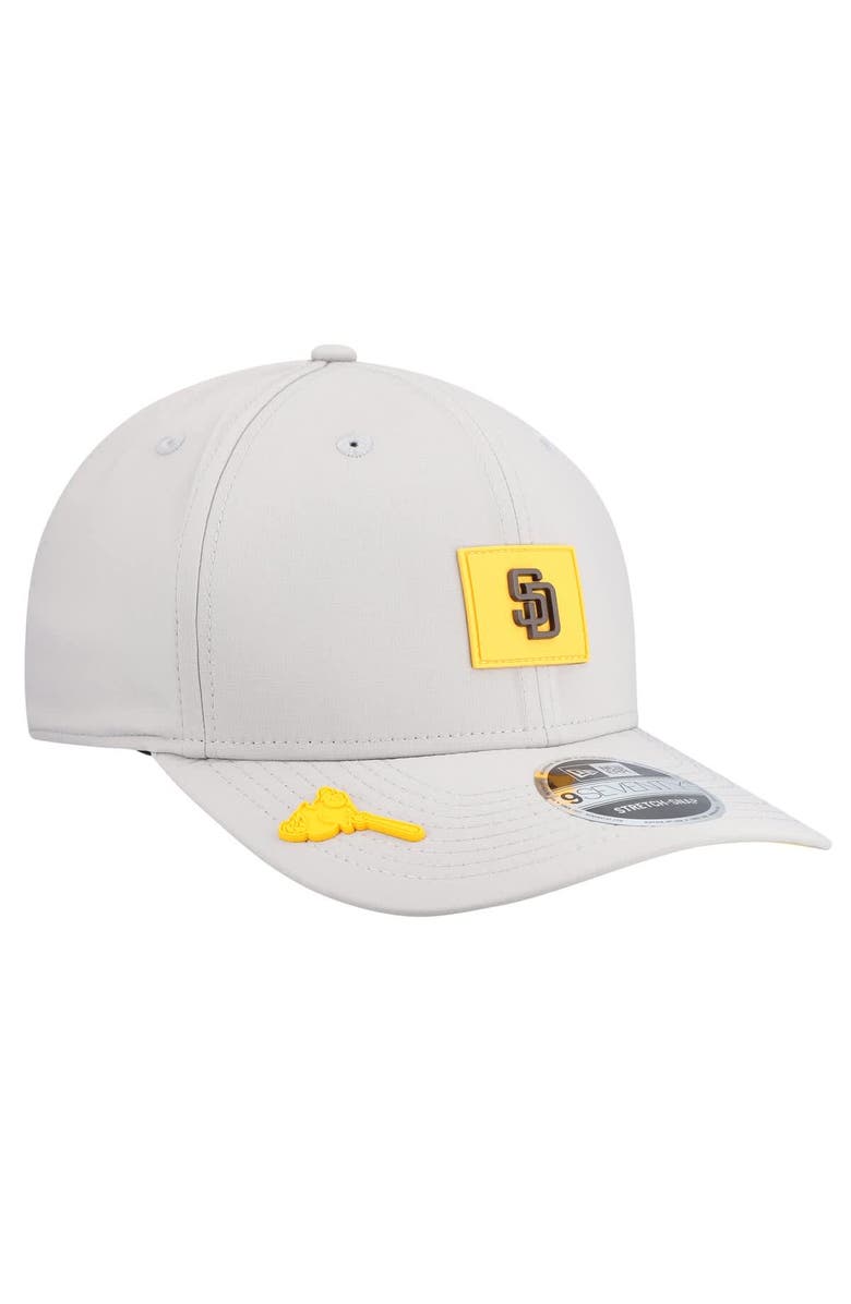 New Era Men's New Era  Gray San Diego Padres 2026 Clubhouse 9SEVENTY Adjustable Hat, Alternate, color, Gray