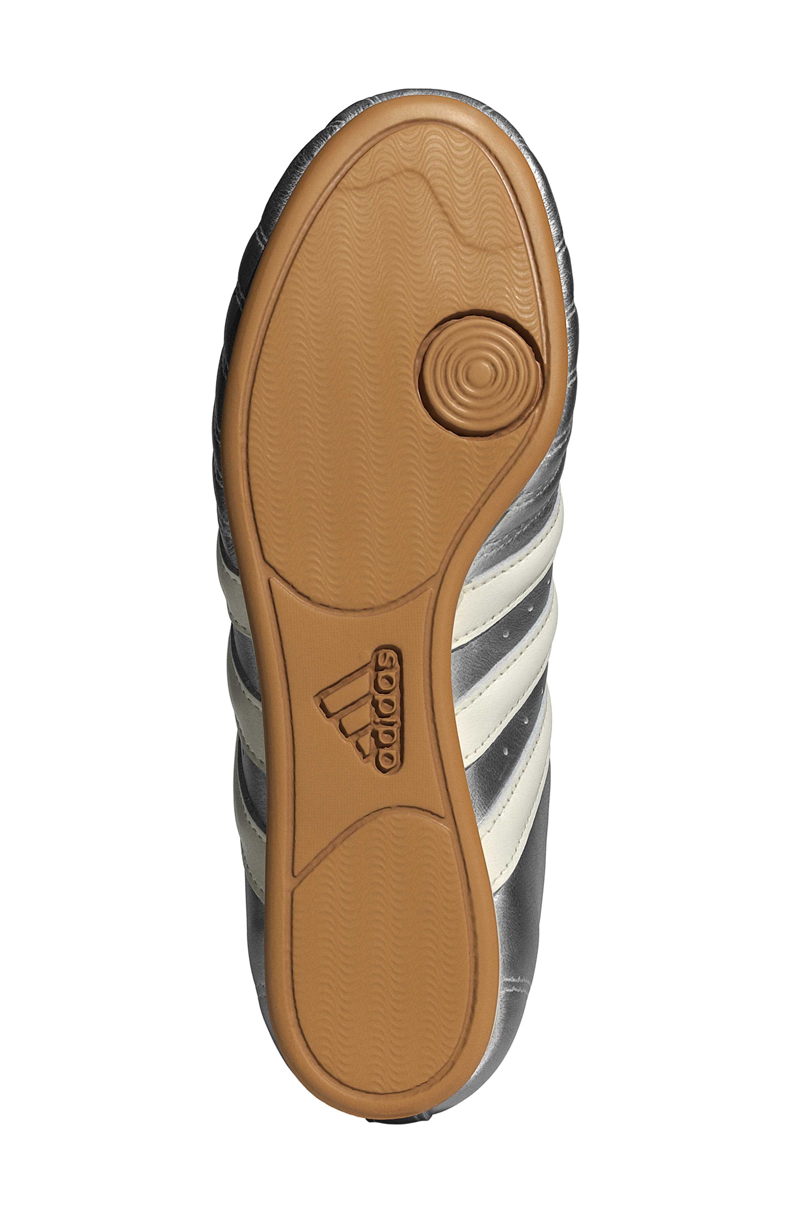 adidas Taekwondo Shoe, Alternate, color, Silver Met/ Off White/ Gum