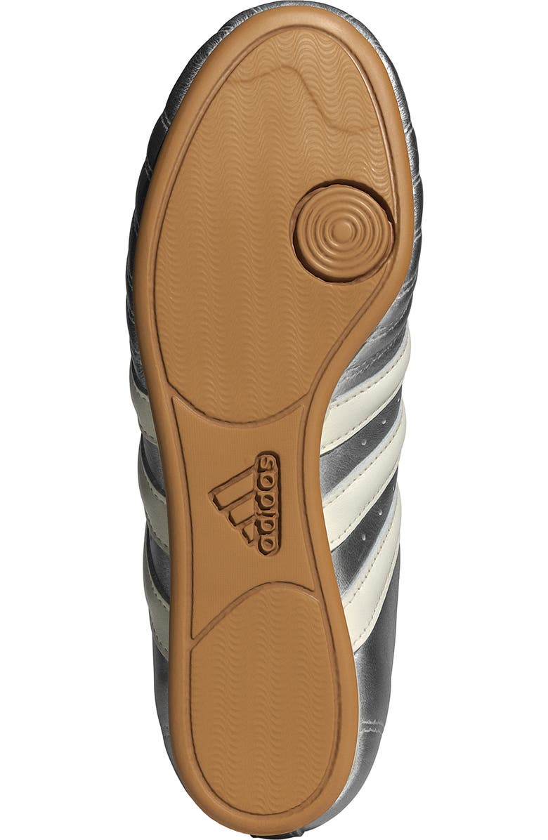 adidas Taekwondo Shoe, Alternate, color, Silver Met/ Off White/ Gum