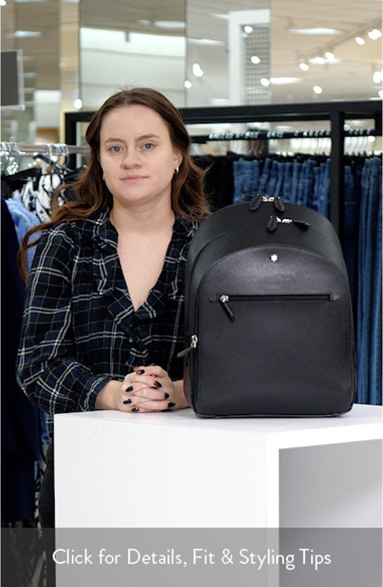 Medium Sartorial Leather Backpack, sales video thumbnail