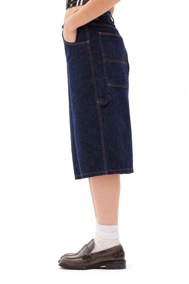 Astrid Rinse Denim Shorts, Alternate, color, RINSE DENIM
