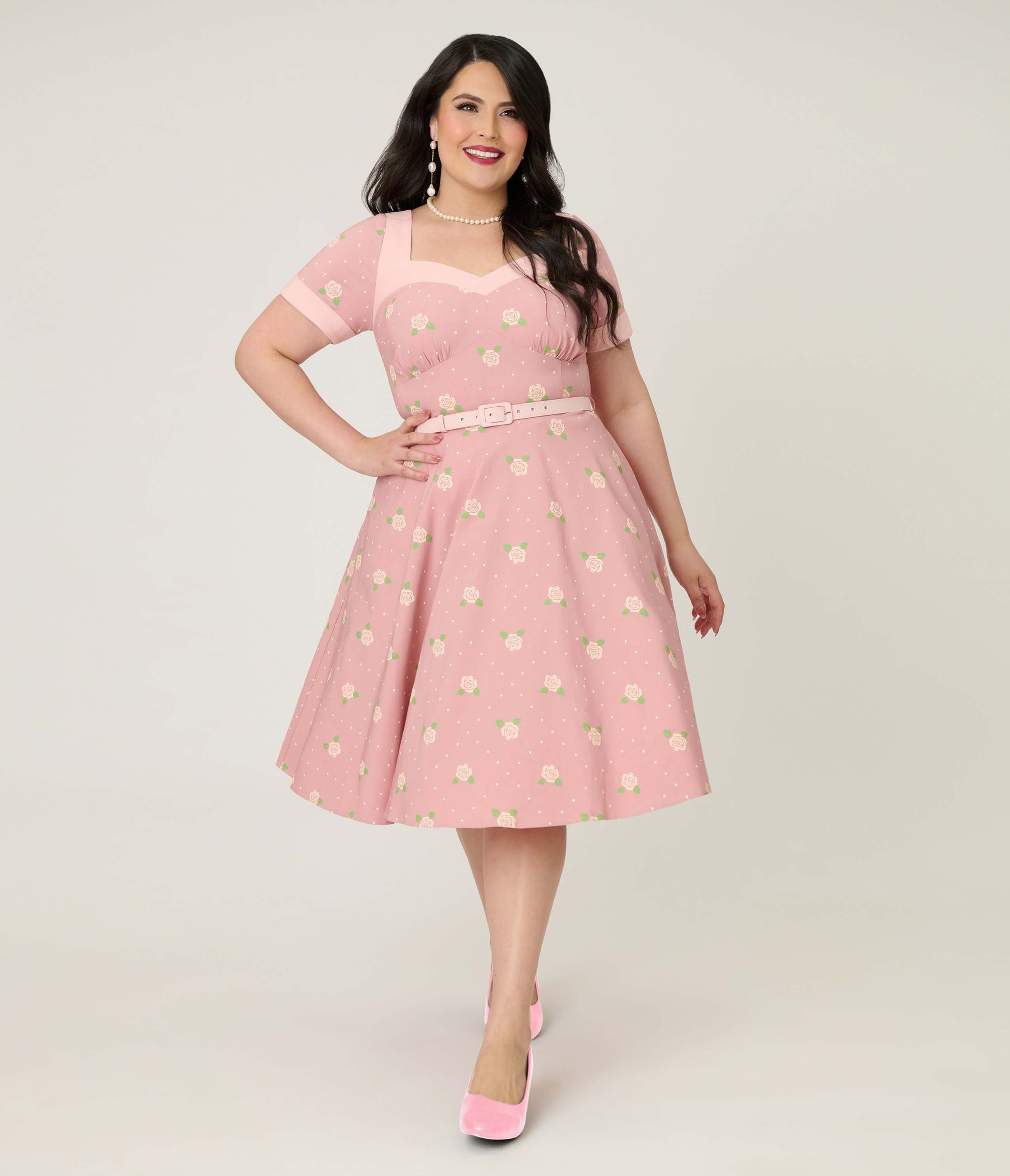 selected Light Pink Roses Print