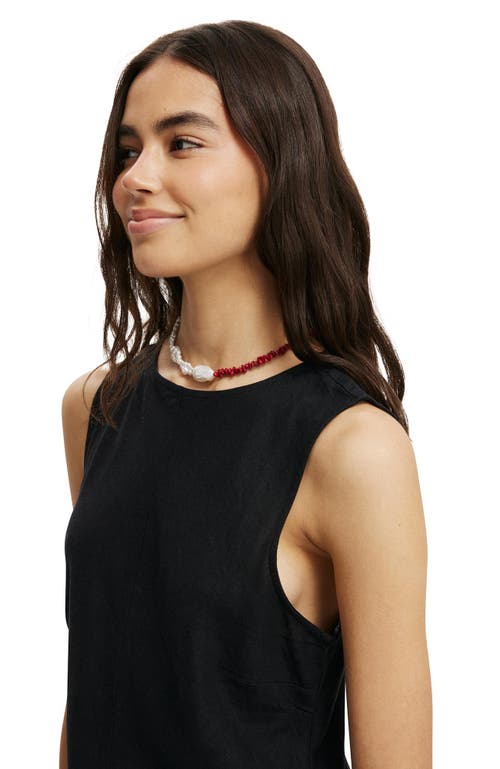 Cotton On Haven High Neck Mini Dress In Black