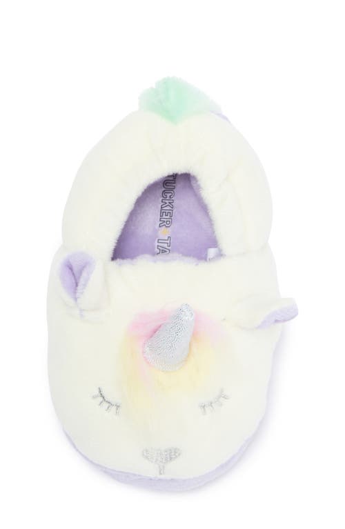 Tucker + Tate Kids' Unicorn Slipper In Purple Multi