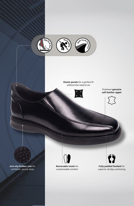 Marc Joseph New York Shelby Road Hands-Free Slip On Technology  Loafers, Alternate, color, Black Napa Leather