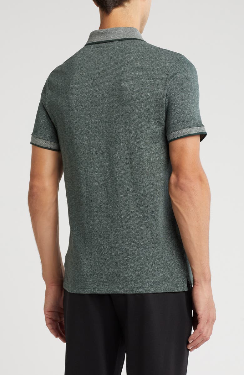 Ben Sherman Herringbone Knit Polo, Alternate, color, 