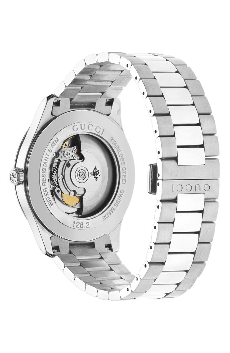 Gucci G-Timeless Bee Bracelet Watch, 42mm, Alternate, color, 