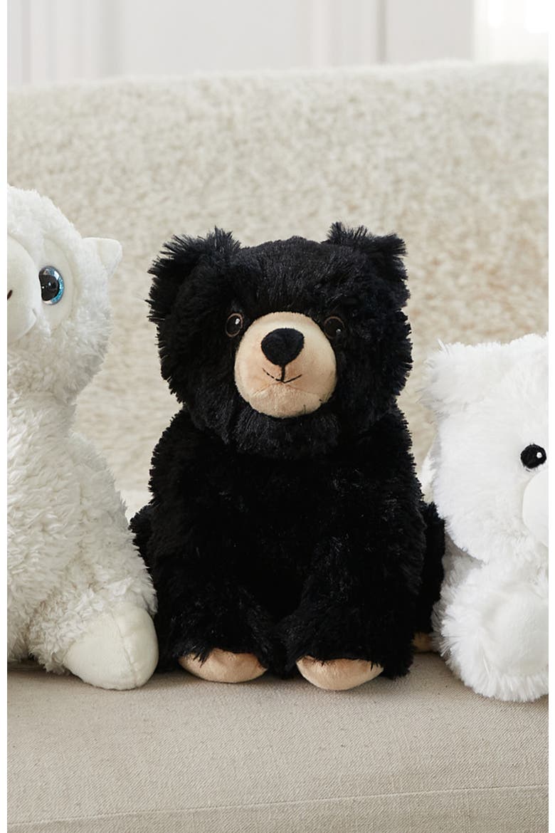 Black Bear Plush Toy, Alternate, color, Black