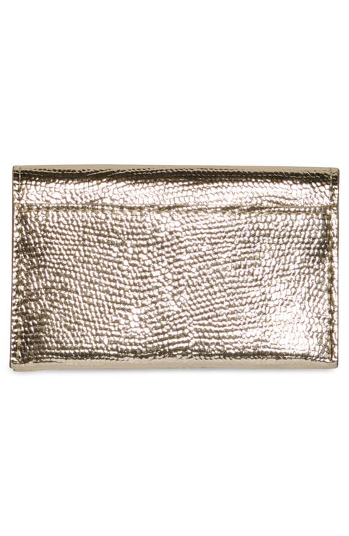 Dolce Vita Mini Me Faux Leather Wallet In Gold